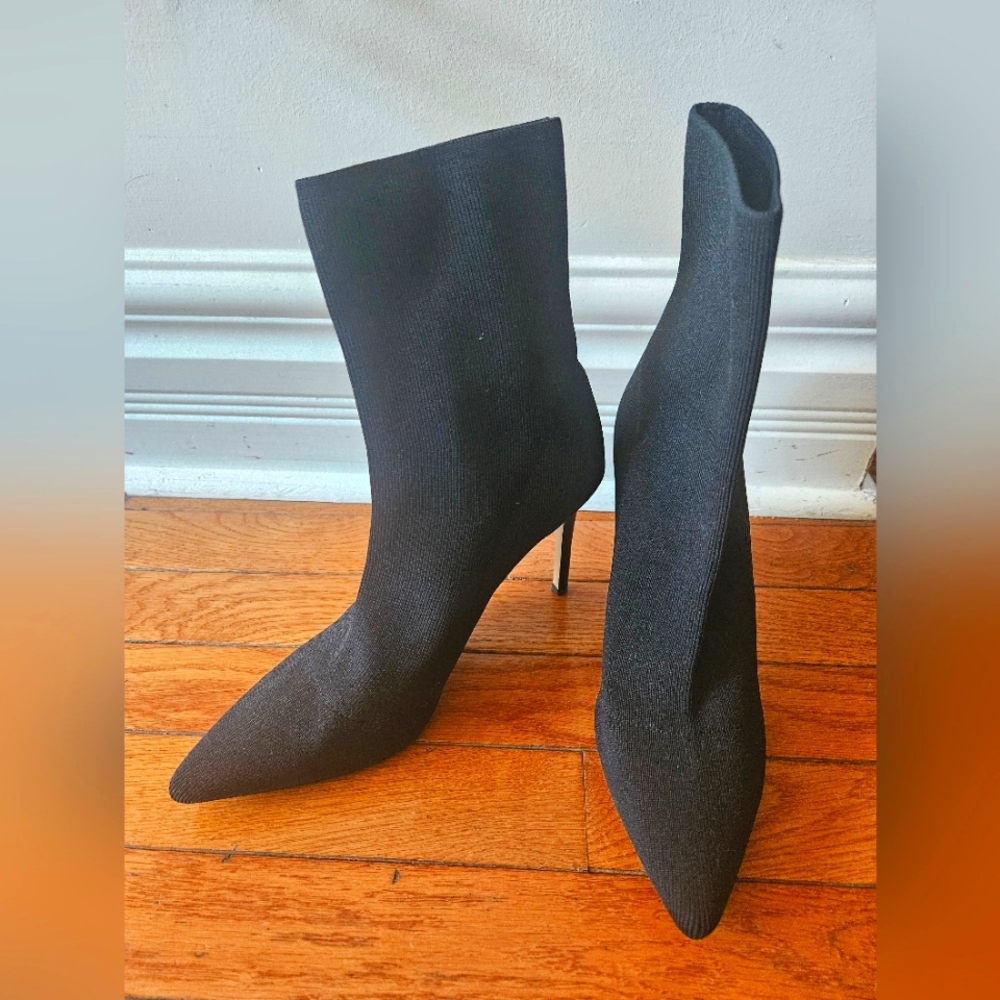 Saks Fifth Avenue Fabric Booties